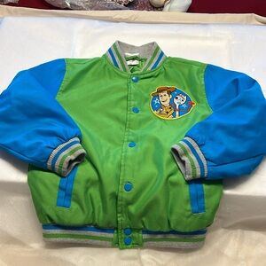Disney Collection Toy Story varsity jacket with Buzz and Woody.